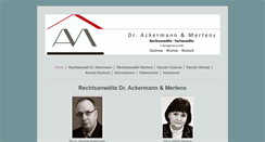 Desktop Screenshot of dr-ackermann.de